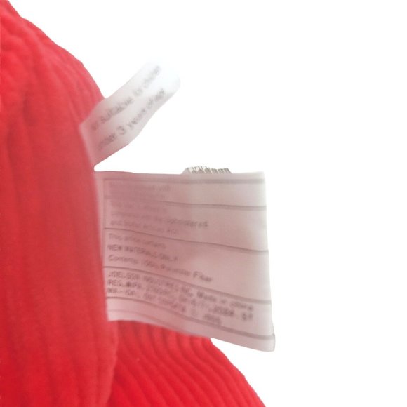 Santa 1998 Joelson Industries Plush Christmas Holiday Home Decor VTG Calico Yarn - Picture 7 of 8